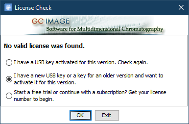 License Check Dialog