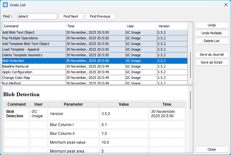 Edit - List Operations